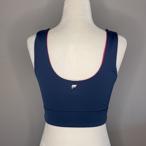 Fabletics Soprts Bra Reversible Pink and Navy Sz S - Picture 8 of 16